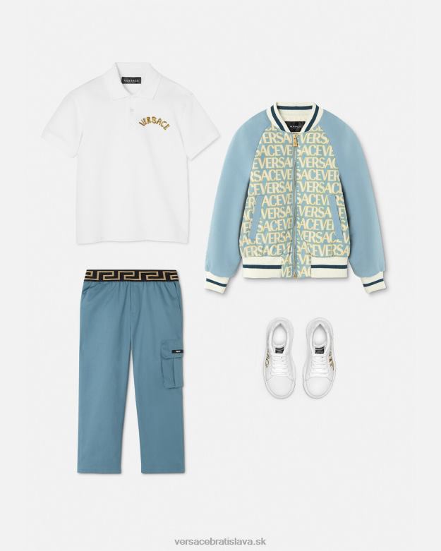 oblečenie X8X8P2092 Versace celoplošná bomber bunda vytlačiť deti