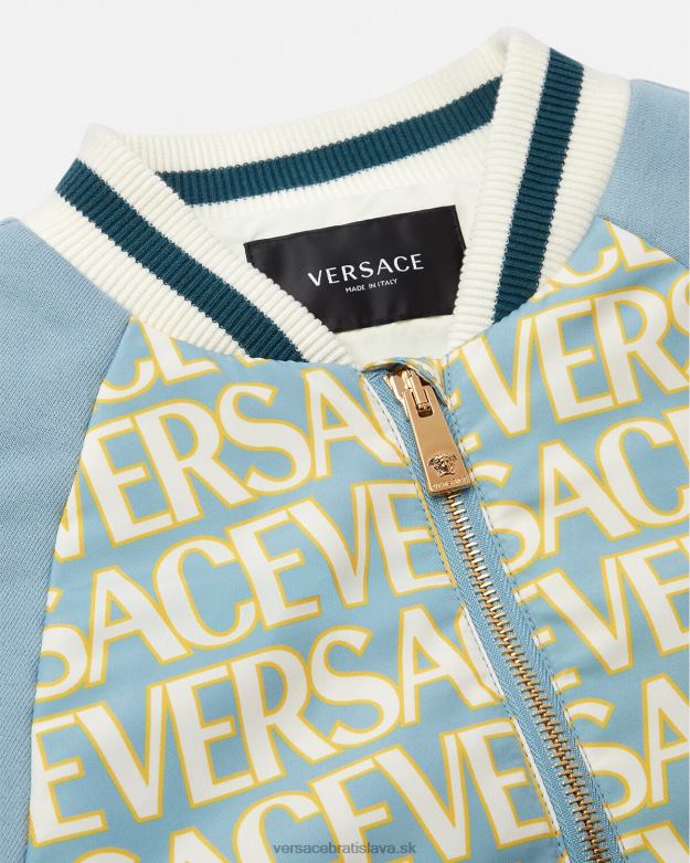 oblečenie X8X8P2092 Versace celoplošná bomber bunda vytlačiť deti