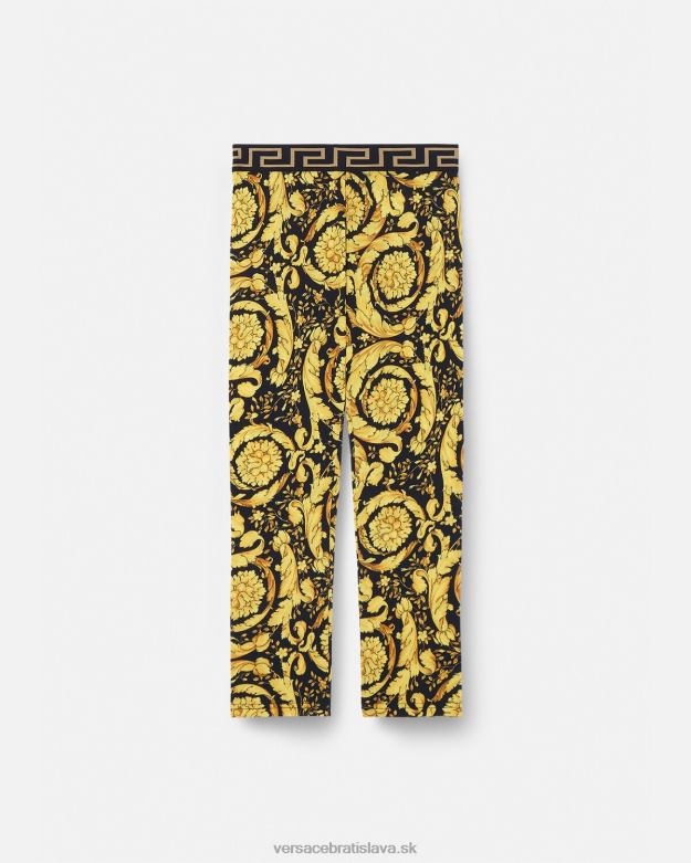 oblečenie X8X8P1960 Versace barokové legíny vytlačiť deti