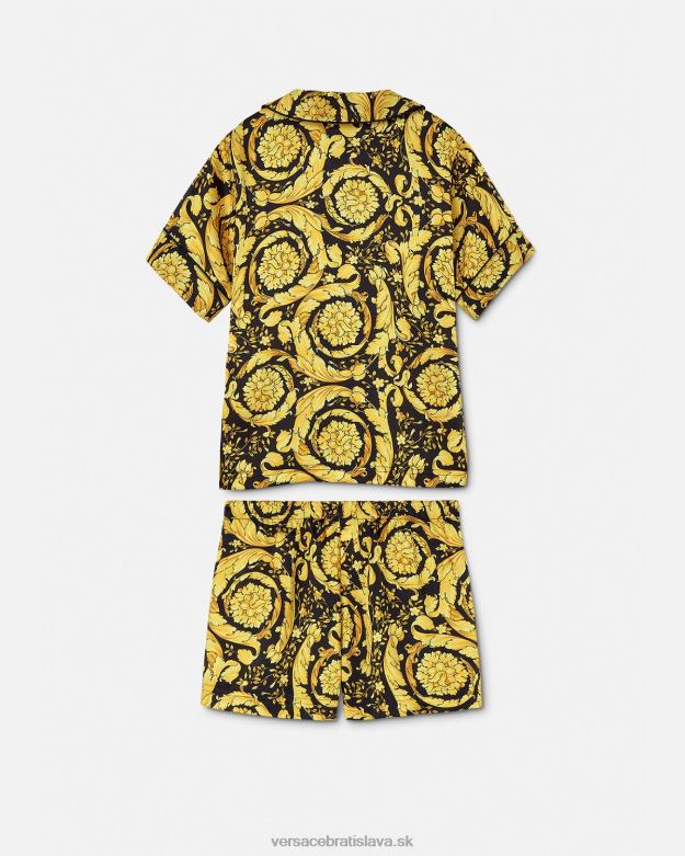 oblečenie X8X8P1989 Versace barocco pyžamový set vytlačiť deti
