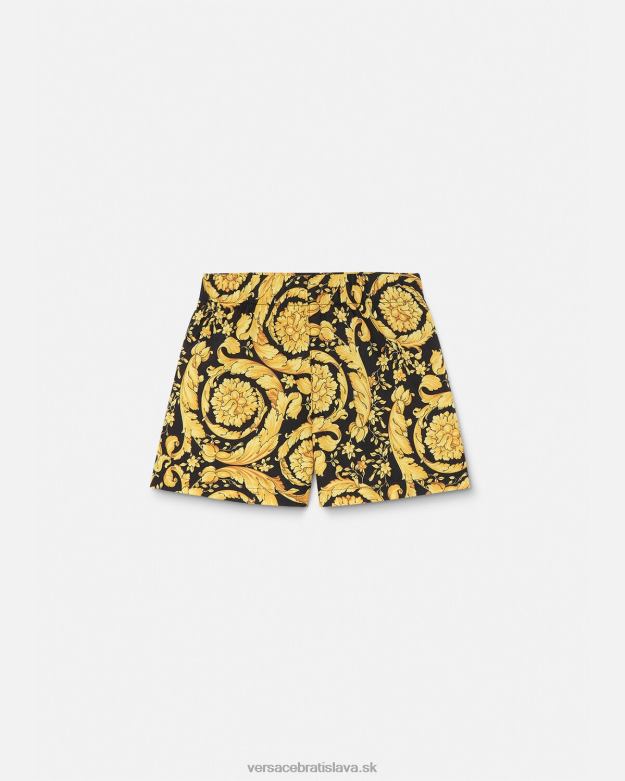oblečenie X8X8P1885 Versace barocco detské plavky vytlačiť deti