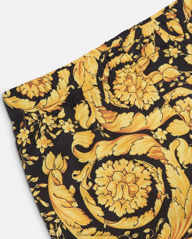 oblečenie X8X8P1885 Versace barocco detské plavky vytlačiť deti