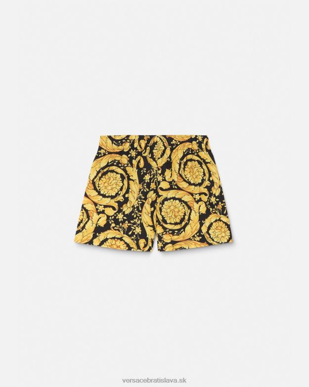 oblečenie X8X8P1885 Versace barocco detské plavky vytlačiť deti