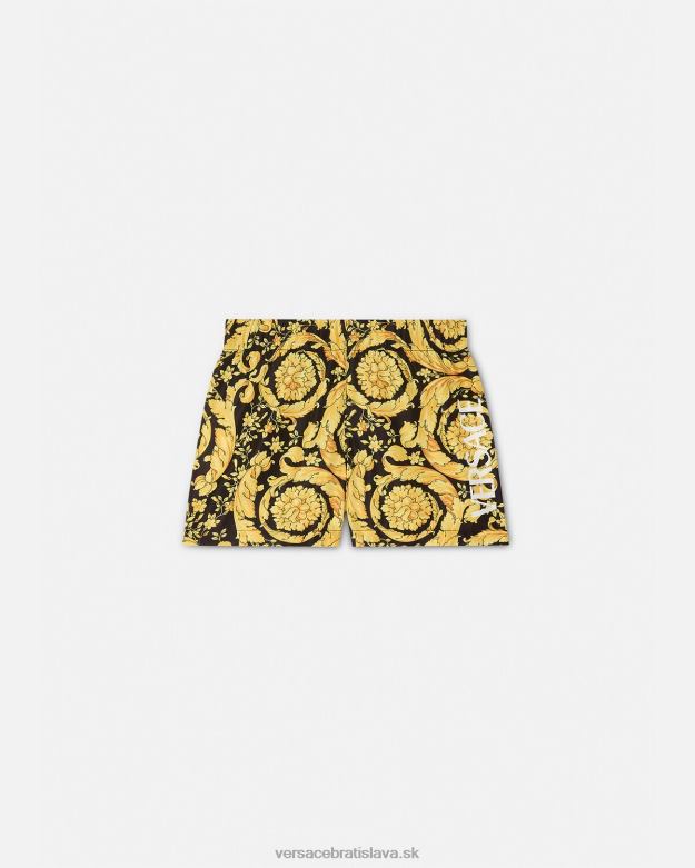 oblečenie X8X8P1886 Versace barocco detské plavky vytlačiť deti