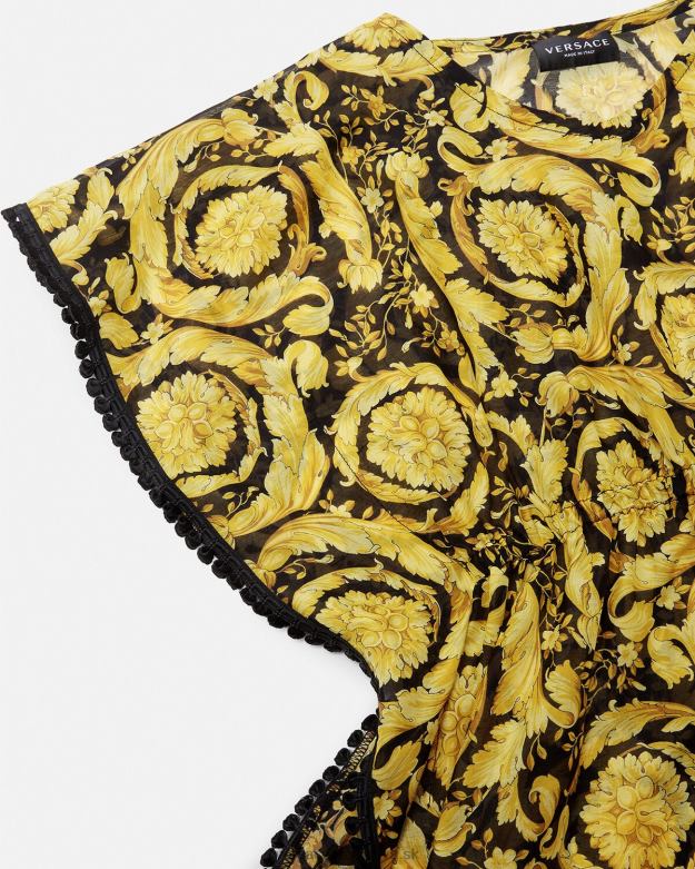 oblečenie X8X8P1986 Versace barocco zakrytie plaviek vytlačiť deti