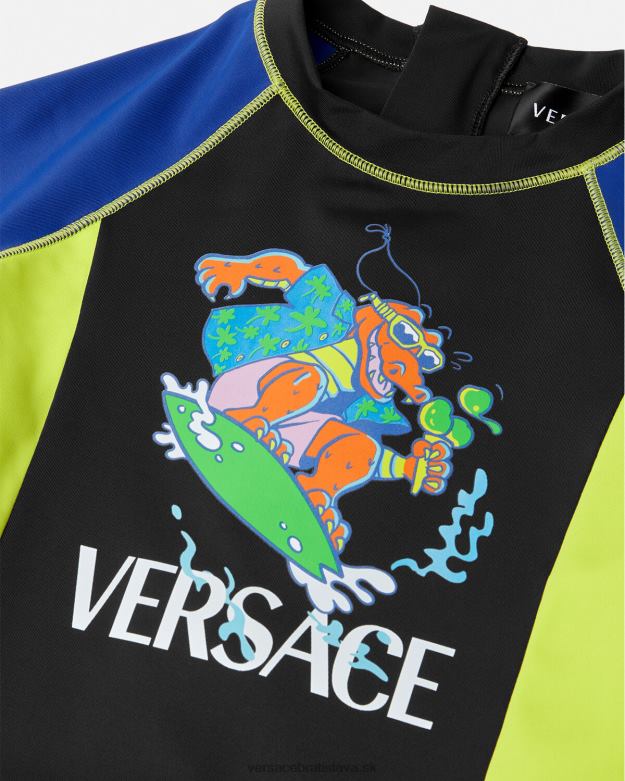oblečenie X8X8P2136 Versace neoprénový oblek na ochranu pred slnkom viacfarebný deti