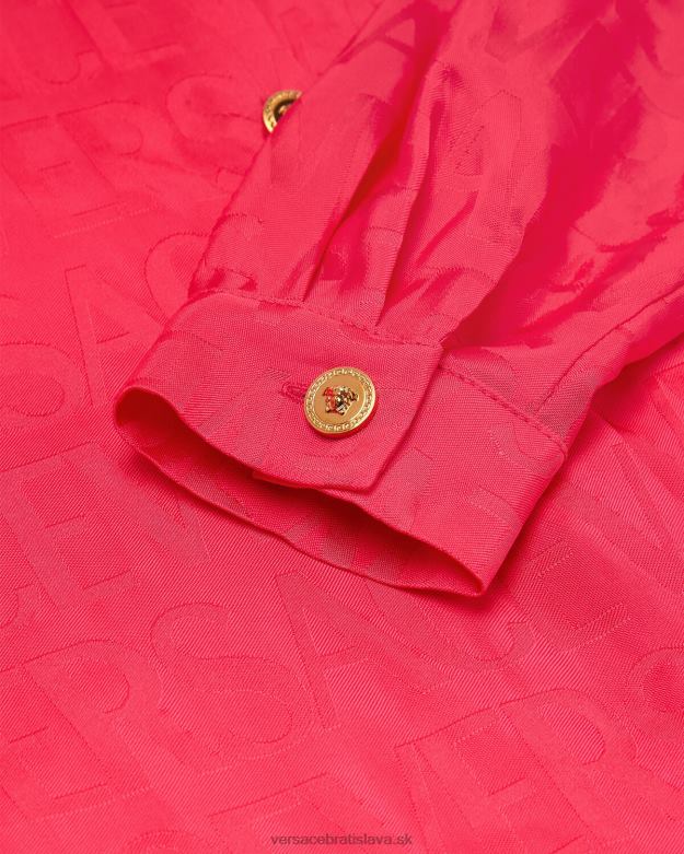oblečenie X8X8P1976 Versace celoplošná košeľa Ružová deti