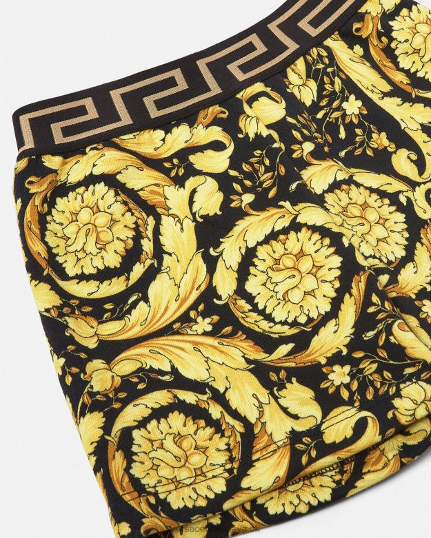 oblečenie X8X8P1887 Versace barocco detské šortky vytlačiť deti