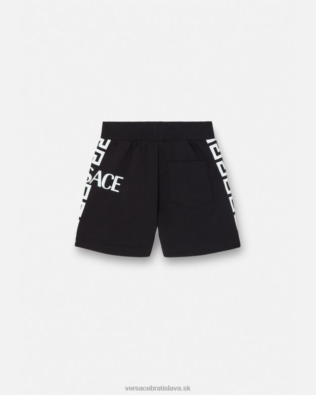 oblečenie X8X8P1908 Versace greca detské šortky čierna deti
