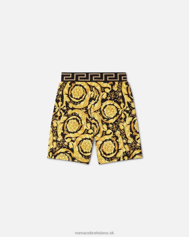 oblečenie X8X8P1956 Versace barokové šortky vytlačiť deti