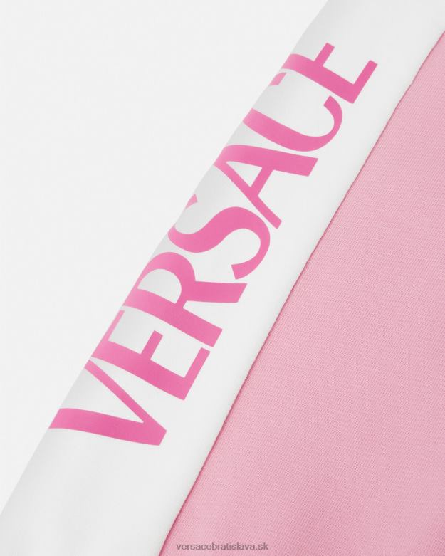 oblečenie X8X8P1857 Versace detské tepláky s logom 6p910 deti