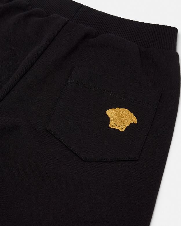 oblečenie X8X8P1967 Versace medúzové tepláky čierna deti