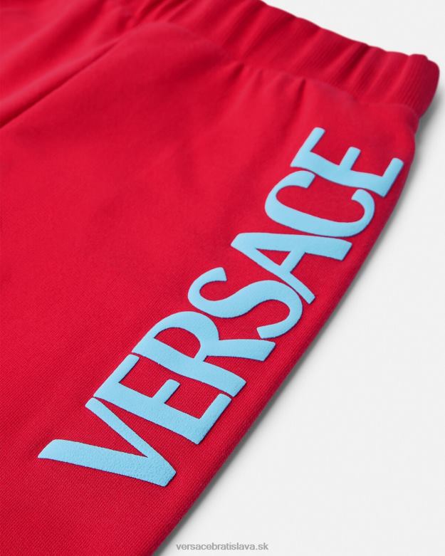 oblečenie X8X8P2138 Versace tepláky medusa sunnies červená deti