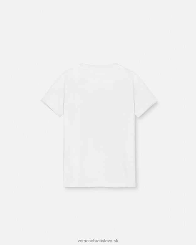 oblečenie X8X8P1990 Versace lunárny nový rok králik tričko Ružová deti
