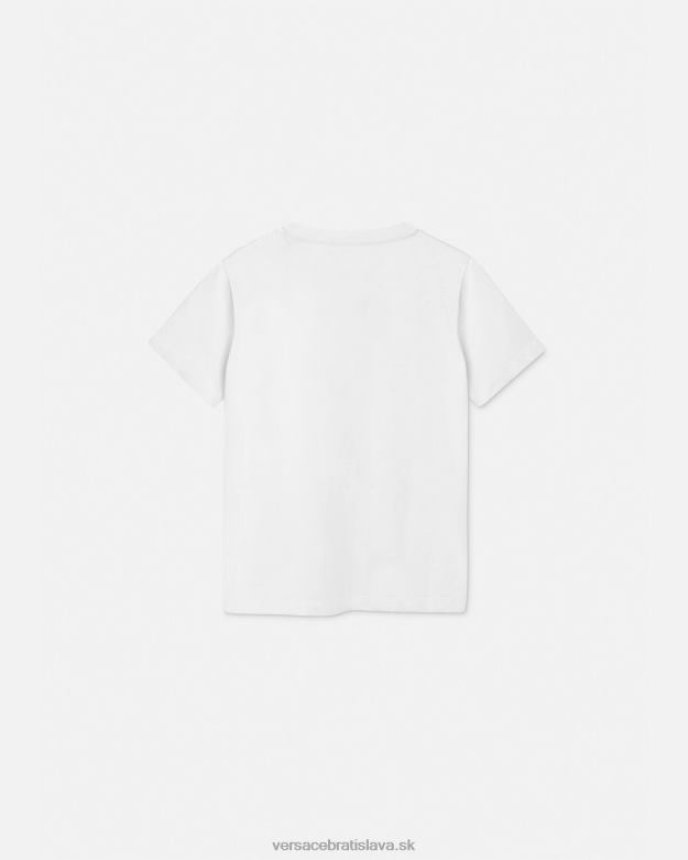 oblečenie X8X8P2012 Versace tričko s logom svetlo ružová deti