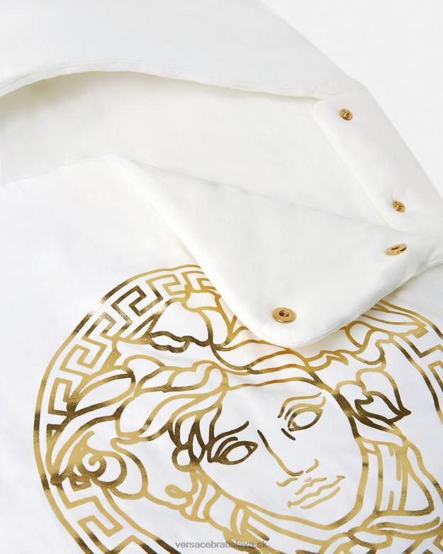 príslušenstvo X8X8P1846 Versace medúza hniezdo pre bábätká biele zlato deti
