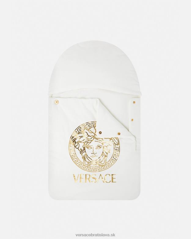 príslušenstvo X8X8P1846 Versace medúza hniezdo pre bábätká biele zlato deti