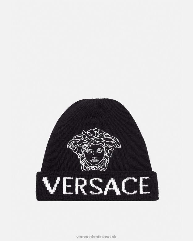 príslušenstvo X8X8P2078 Versace Čiapka s logom medusa čierna deti