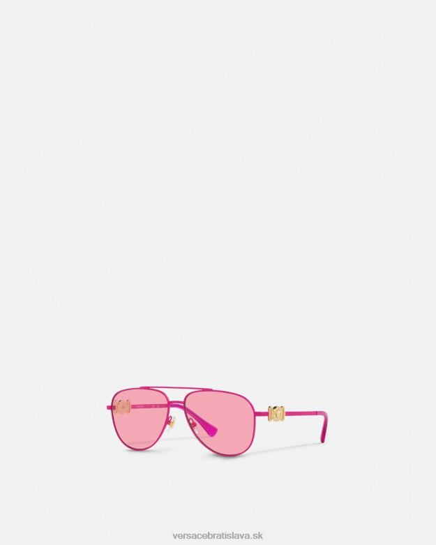 príslušenstvo X8X8P2058 Versace slnečné okuliare medusa aviator Fialová deti