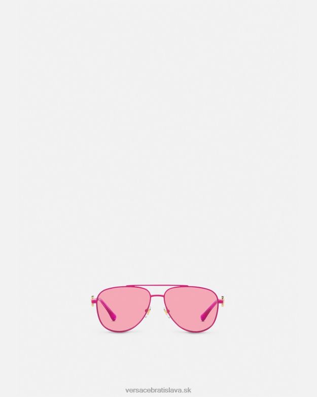príslušenstvo X8X8P2058 Versace slnečné okuliare medusa aviator Fialová deti