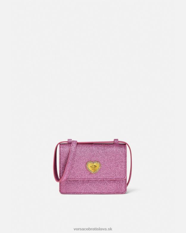 tašky X8X8P2071 Versace crossbody kabelka srdce medúza Ružová deti