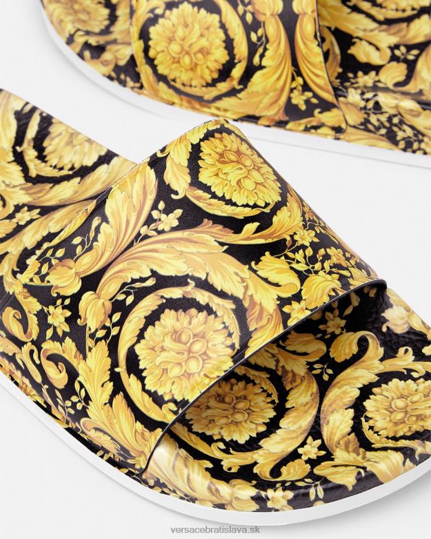 topánka X8X8P2035 Versace barokové šmýkačky vytlačiť deti