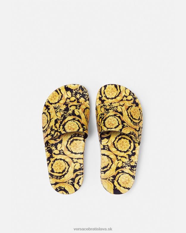 topánka X8X8P2035 Versace barokové šmýkačky vytlačiť deti