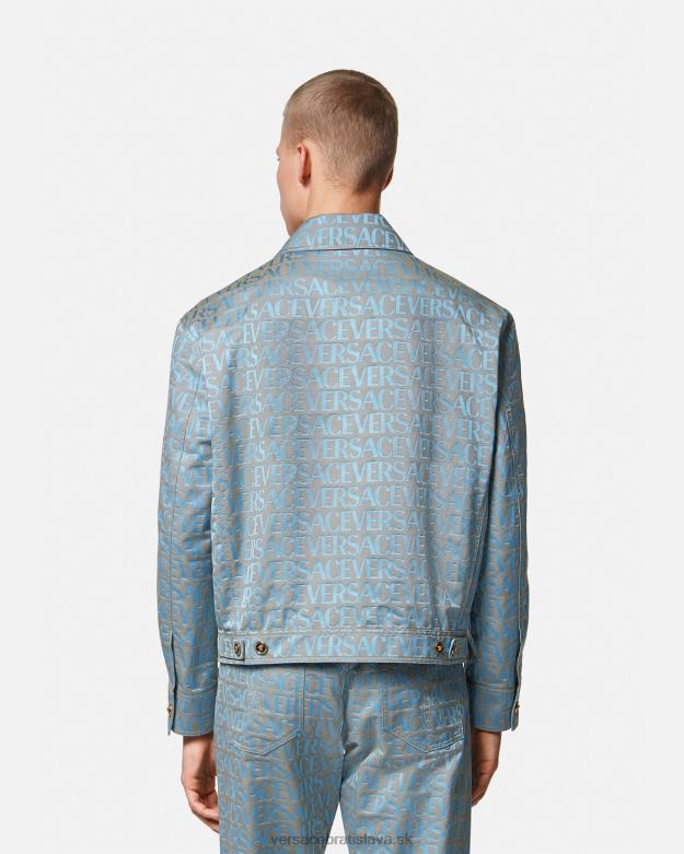 oblečenie X8X8P1219 Versace celoplošná bunda vytlačiť muži