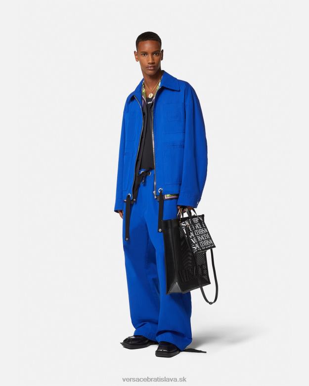 oblečenie X8X8P1234 Versace blúzková bunda s logom bluette muži