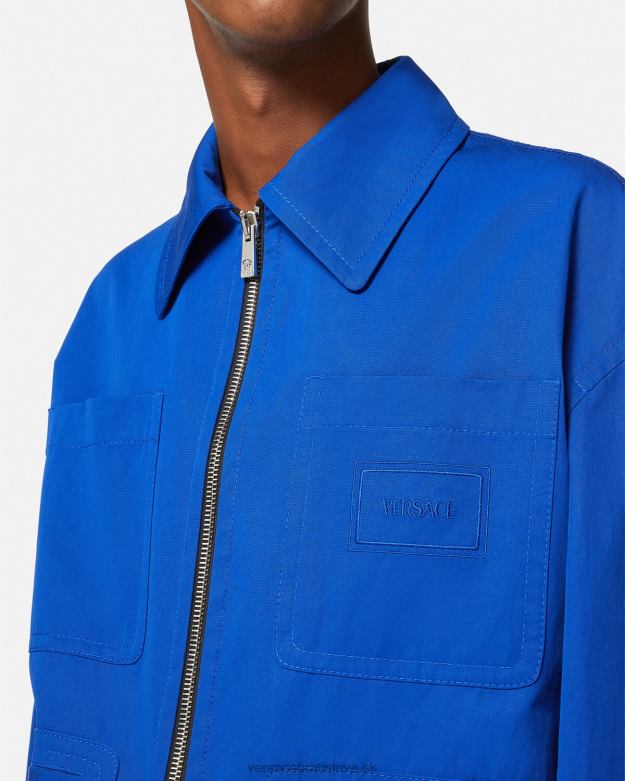 oblečenie X8X8P1234 Versace blúzková bunda s logom bluette muži