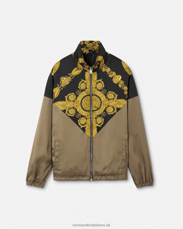 oblečenie X8X8P1236 Versace maschera baroková blúzková bunda vytlačiť muži