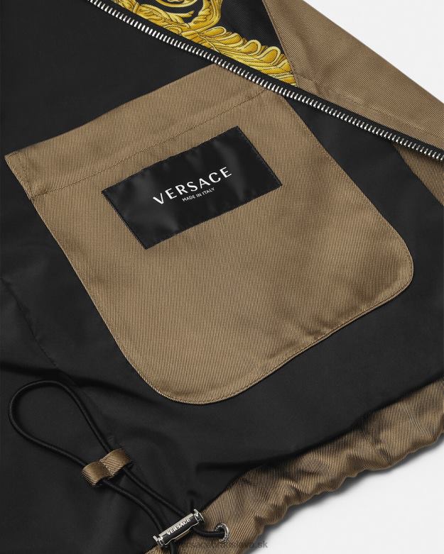 oblečenie X8X8P1236 Versace maschera baroková blúzková bunda vytlačiť muži