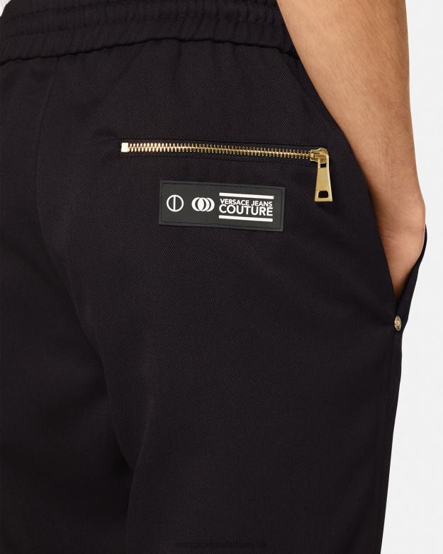 oblečenie X8X8P2367 Versace tepláky so znakom v čierna muži