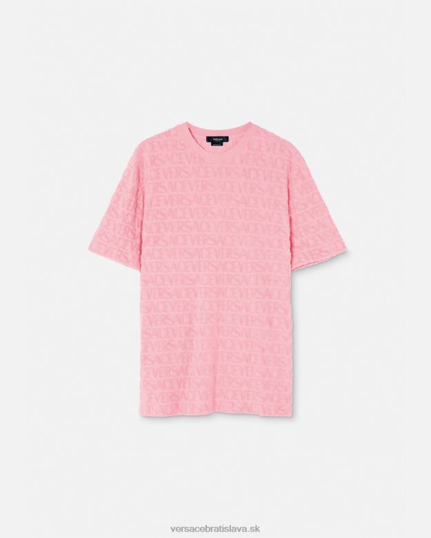 oblečenie X8X8P1353 Versace celoplošné uterákové tričko jedna farba muži