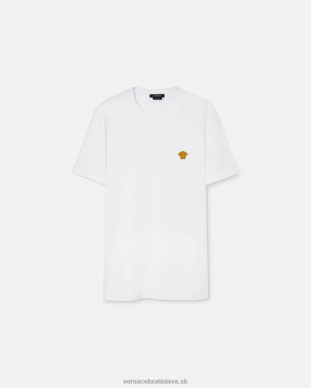 oblečenie X8X8P1371 Versace tričko medúza biely muži