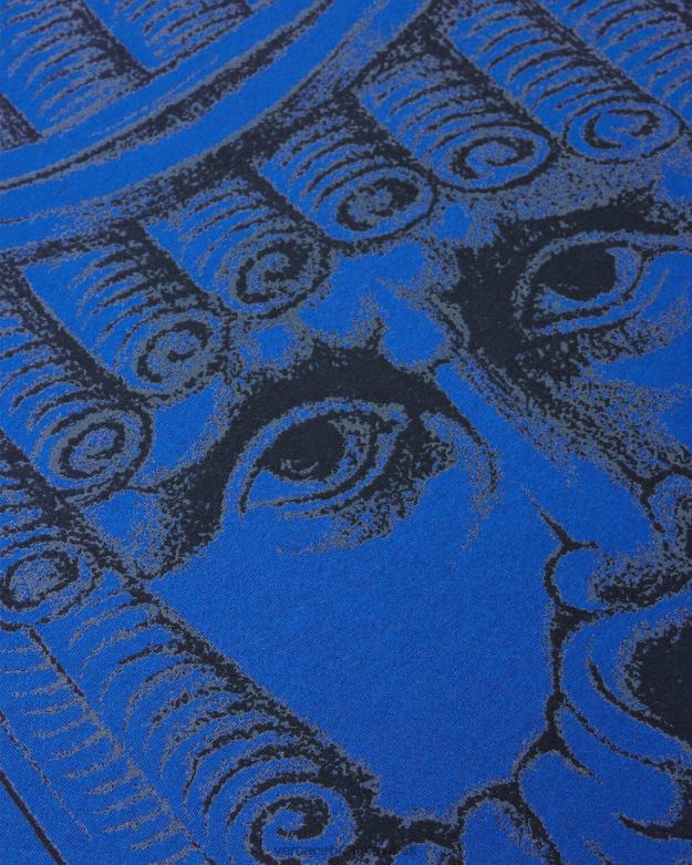 oblečenie X8X8P1383 Versace la maschera tričko Modrá muži