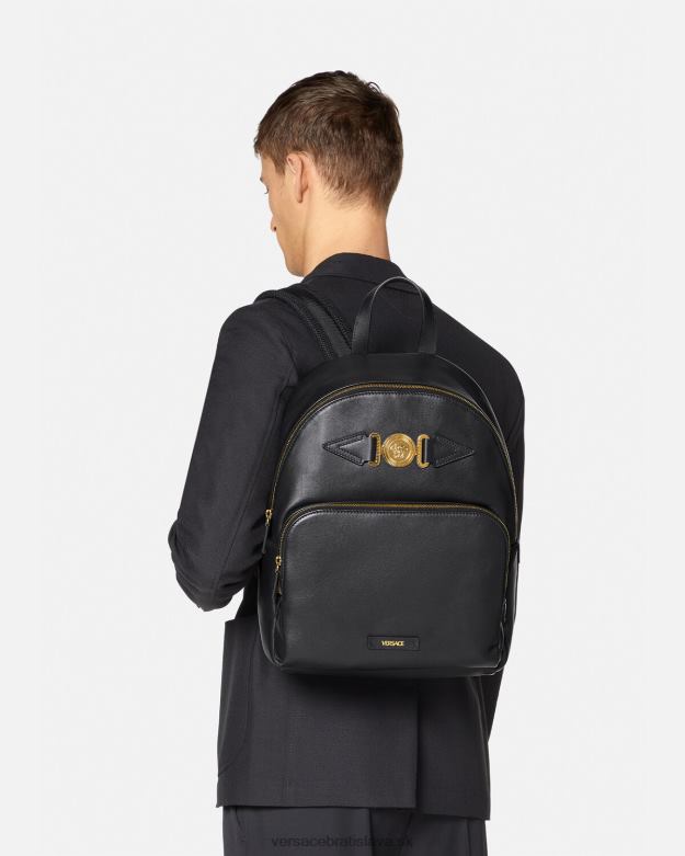 tašky X8X8P1471 Versace batoh medusa biggie čierna muži