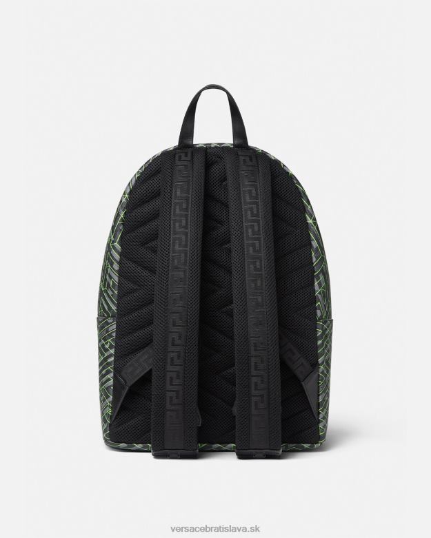 tašky X8X8P1488 Versace podpisový batoh la greca vytlačiť muži