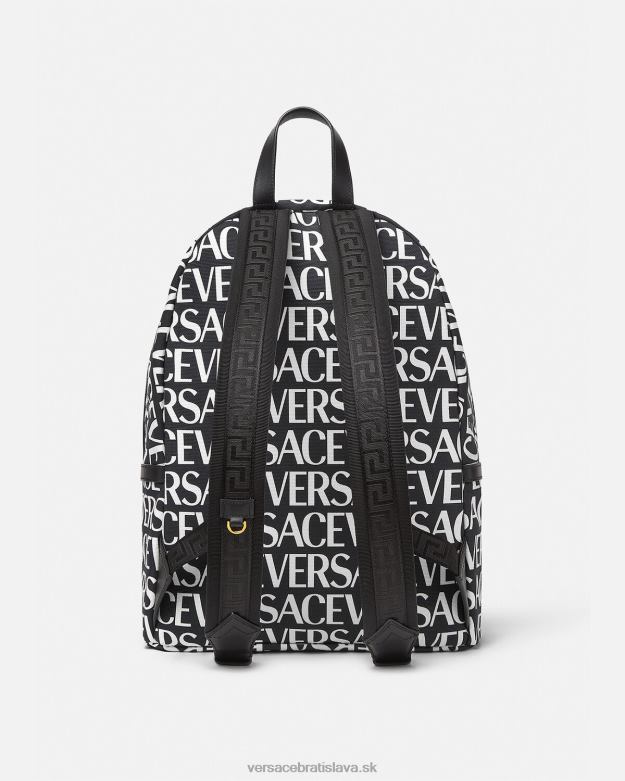 tašky X8X8P1493 Versace celoplošný batoh vytlačiť muži
