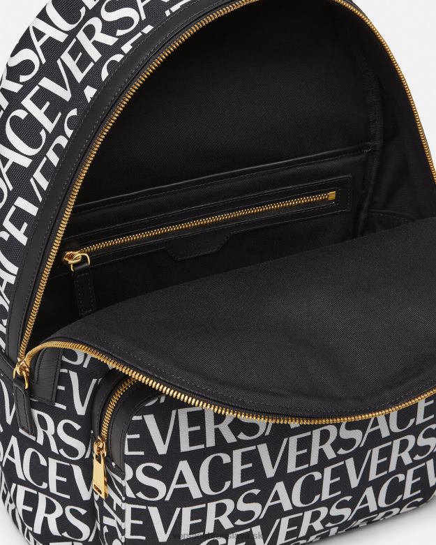 tašky X8X8P1493 Versace celoplošný batoh vytlačiť muži