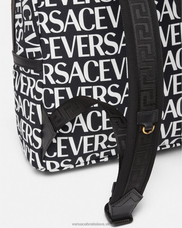 tašky X8X8P1493 Versace celoplošný batoh vytlačiť muži