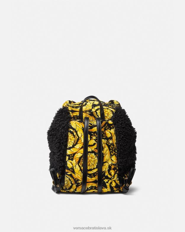 tašky X8X8P2069 Versace barocco plyšový batoh vytlačiť muži