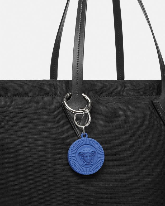 príslušenstvo X8X8P1654 Versace kľúčenka medusa biggie air tag Modrá muži