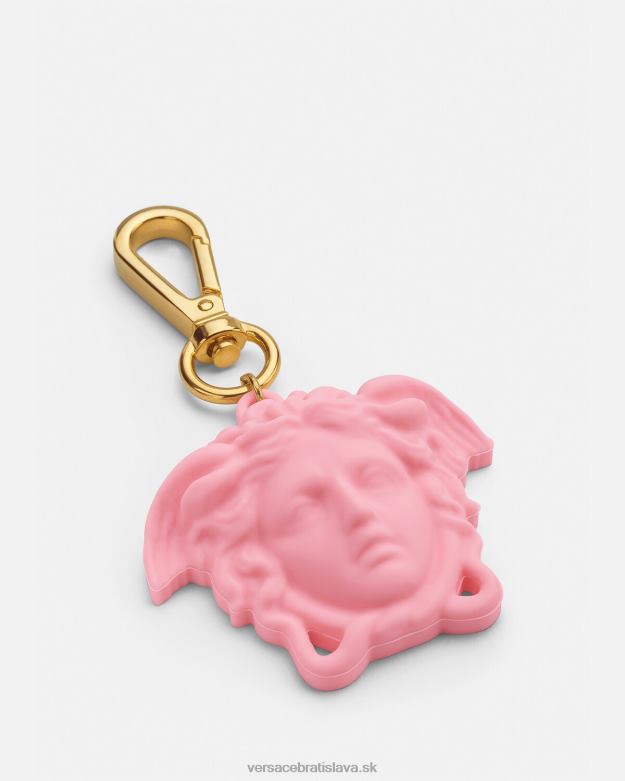 príslušenstvo X8X8P1659 Versace kľúčenka la medusa Ružová muži