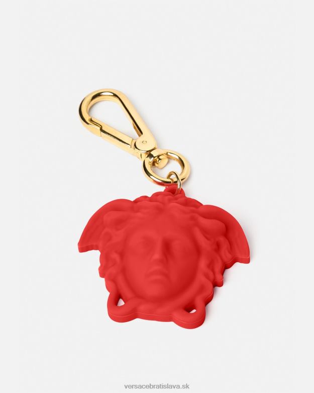 príslušenstvo X8X8P1660 Versace kľúčenka la medusa červená muži
