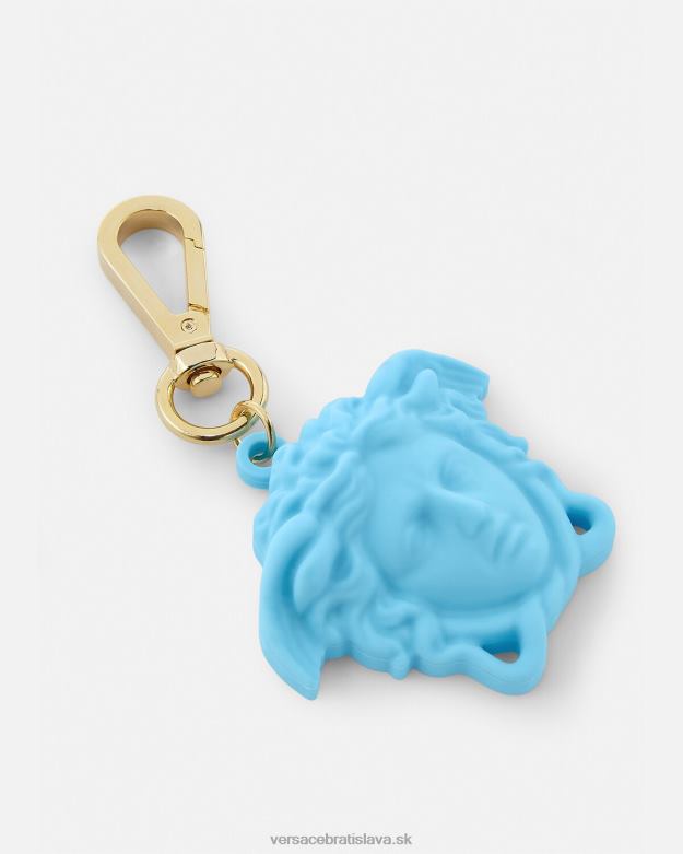 príslušenstvo X8X8P1662 Versace kľúčenka la medusa svetlo modrá muži