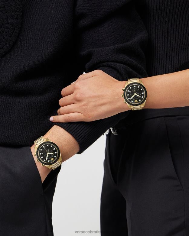 príslušenstvo X8X8P1704 Versace hodinky greca dome chrono pnul muži