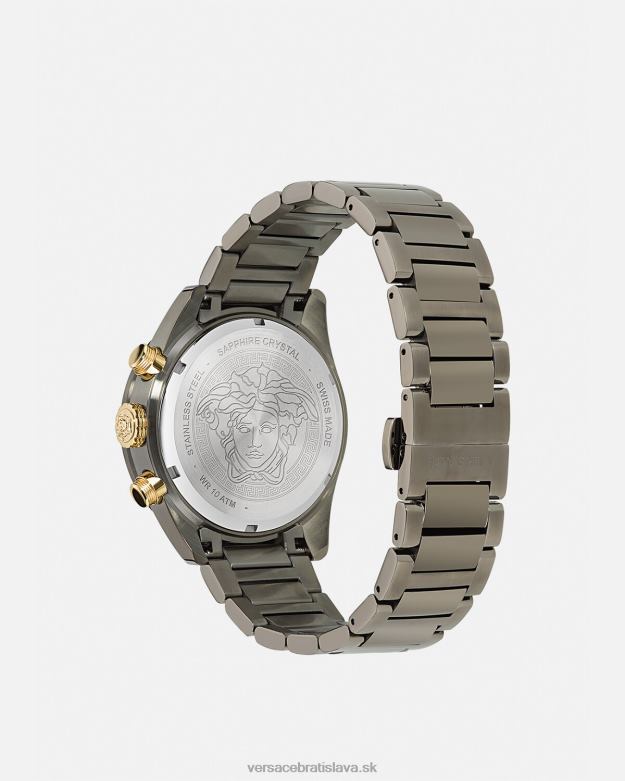príslušenstvo X8X8P1705 Versace hodinky greca dome chrono pnul muži