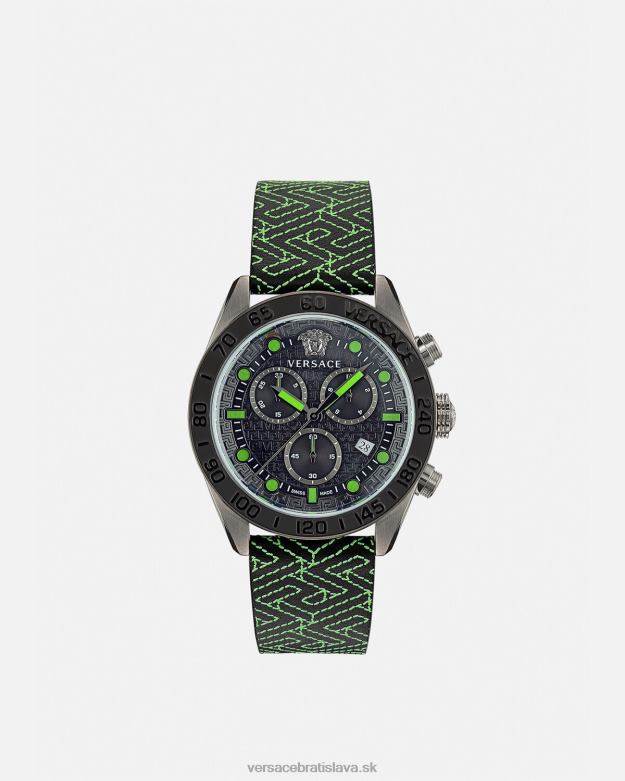 príslušenstvo X8X8P1706 Versace hodinky greca dome chrono pnul muži