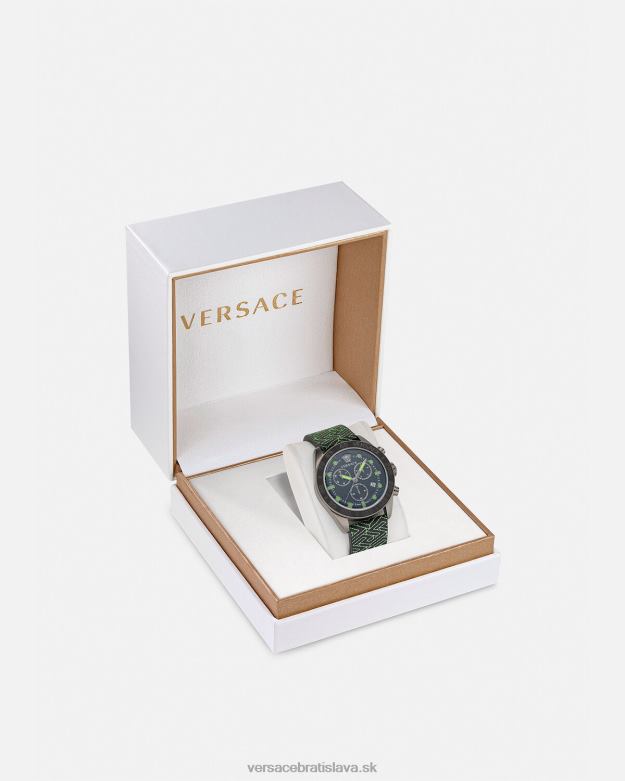 príslušenstvo X8X8P1706 Versace hodinky greca dome chrono pnul muži